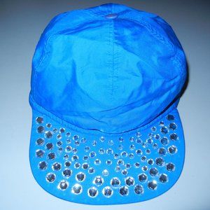 REDUCED Vintage SKYR GORTEX Ski Ball Cap ROYAL BLUE  L  Ear Flaps Eye Screen